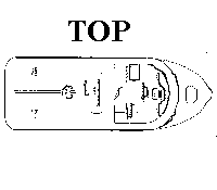 M/V Arctic Wolf layout drawing, top level